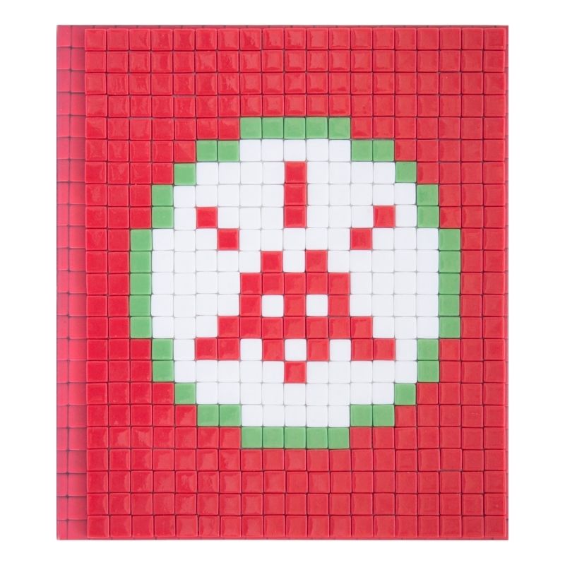 13E invader livre mozaique ROME livre signé et numéroté 60 format 20 x 23 cm x 3 cm - Eric Brugier - marchand d'art - gestion de collection