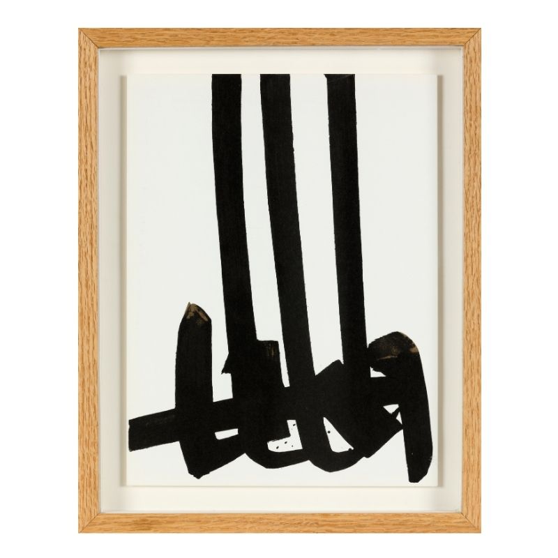 213E_PierreSoulages_Lithographie N° 28 1970 31x23cm - Eric Brugier - marchand d'art - gestion de collection