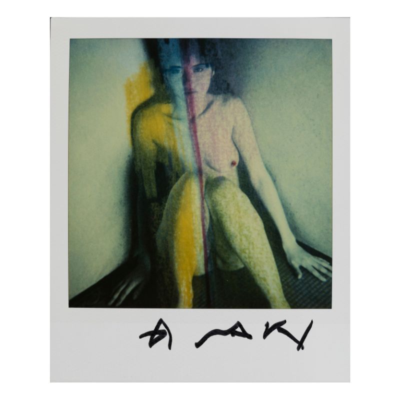 Araki photographie polaroid unique rehaussé à la main 10,6 x 8,8 cm 3 Eric Brugier - marchand d'art - gestion de collection