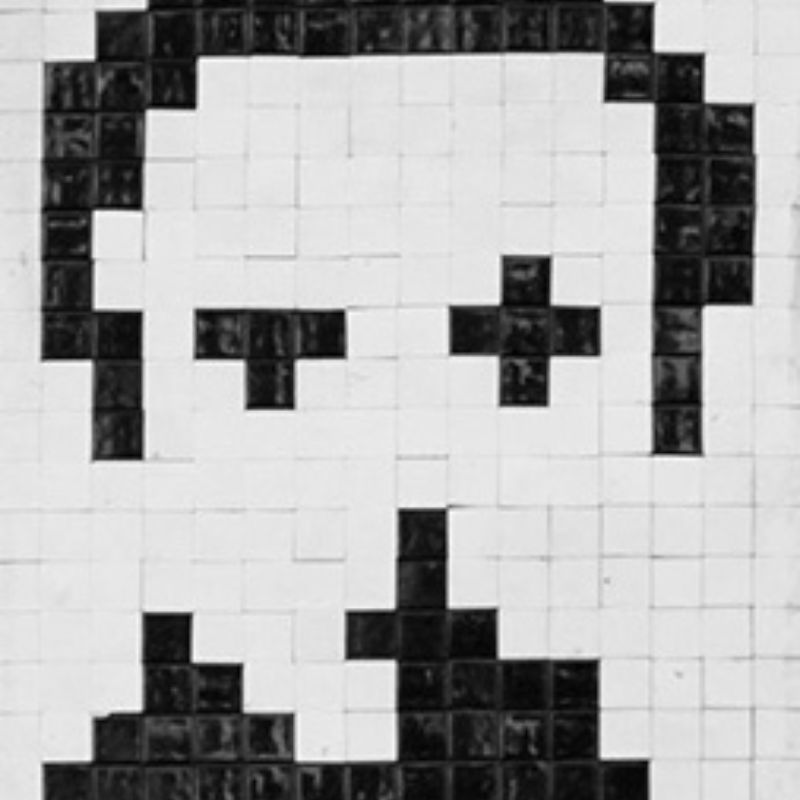 Space Invader Portrait- Eric Brugier_Marchand d'art_Gestion de collection