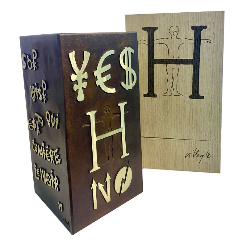 lumière noire - Jacques Villéglé - Eric Brugier - marchand d'art - gestion de collection