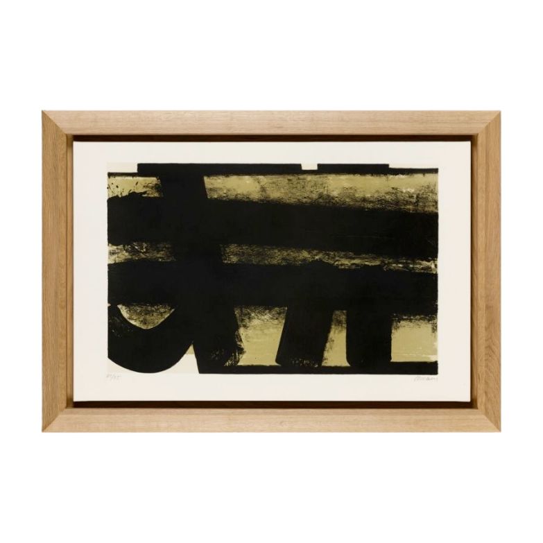 206E_PierreSoulages__Lithographie - Eric Brugier - marchand d'art - gestion de collection